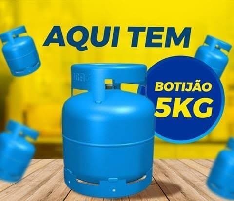 Botijão de 5 kilos